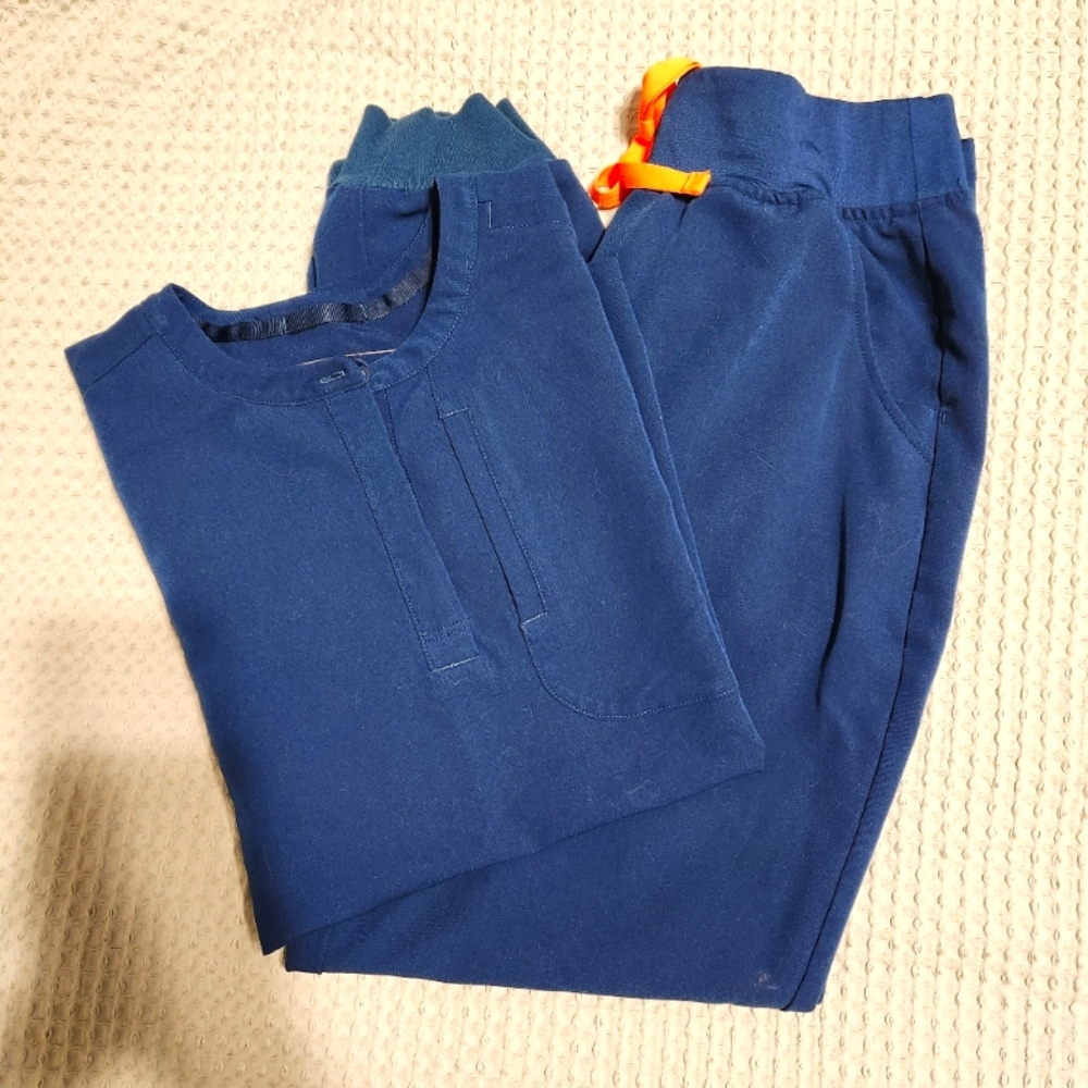 Figs Deep Reef Jogger Scrub Set S/M